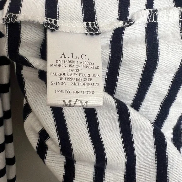 A.L.C. Striped Long Sleeve Top - Picture 4 of 4